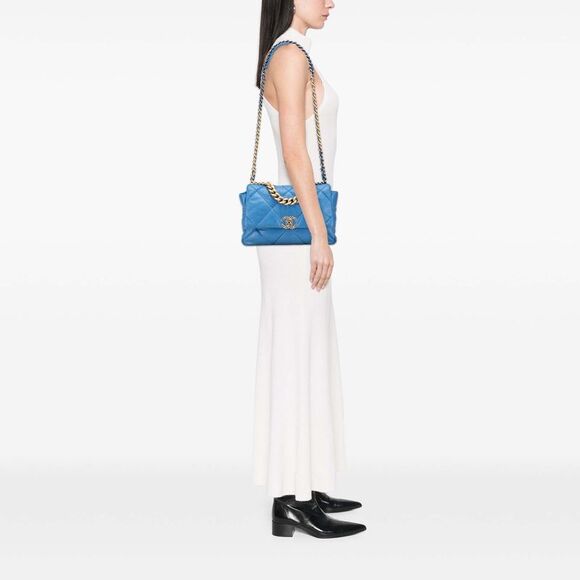 Chanel Large Lambskin 19 Flap - Picture 10 of 10